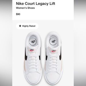 Nike Court Legacy Lift Platform Sneakers